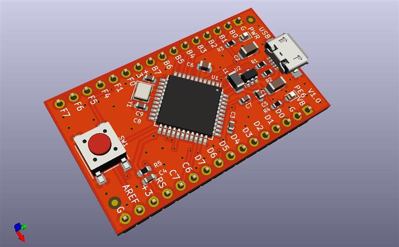 ATmega32U4 breakout board - assembled(图1)